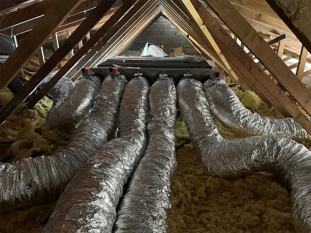 Intervention sur une maison à Caveirac pour gainable dans comble