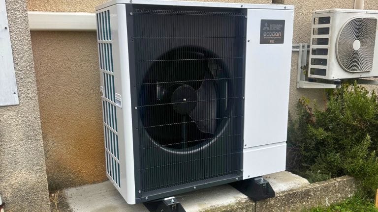 Installation d'un groupe extérieur